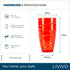 Swirl Multicolour Plastic Tumbler Set of 6